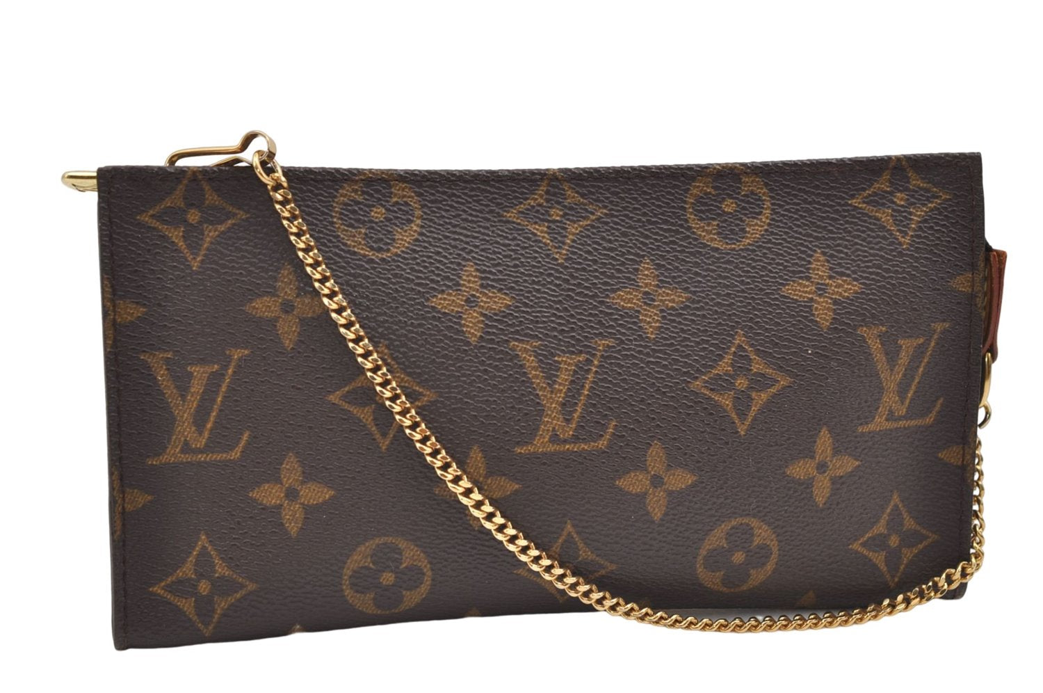 Authentic Louis Vuitton Monogram Pouch For Bucket GM LV 8814D