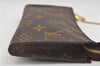 Authentic Louis Vuitton Monogram Pouch For Bucket GM LV 8814D