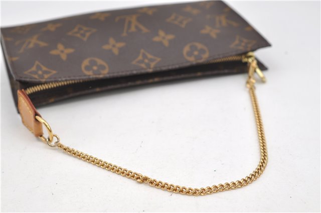 Authentic Louis Vuitton Monogram Pouch For Bucket GM LV 8814D