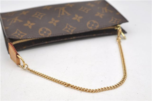 Authentic Louis Vuitton Monogram Pouch For Bucket GM LV 8814D