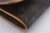 Authentic Louis Vuitton Monogram Pochette Twin GM Shoulder Bag M51852 LV 8815D