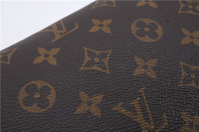 Authentic Louis Vuitton Monogram Pochette Twin GM Shoulder Bag M51852 LV 8815D