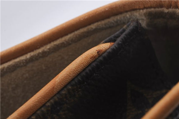 Authentic Louis Vuitton Monogram Pochette Twin GM Shoulder Bag M51852 LV 8815D