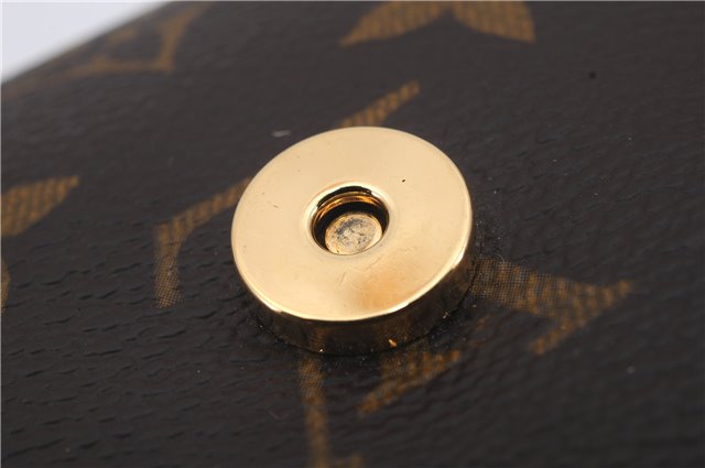 Authentic Louis Vuitton Monogram Pochette Twin GM Shoulder Bag M51852 LV 8815D