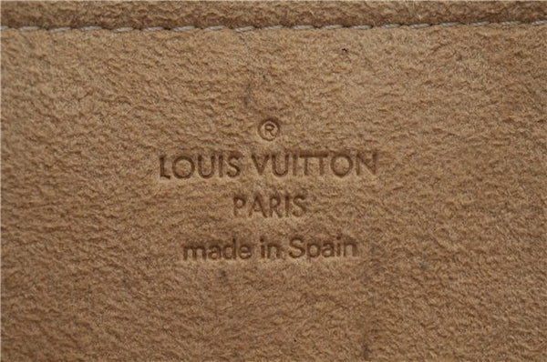 Authentic Louis Vuitton Monogram Pochette Twin GM Shoulder Bag M51852 LV 8815D