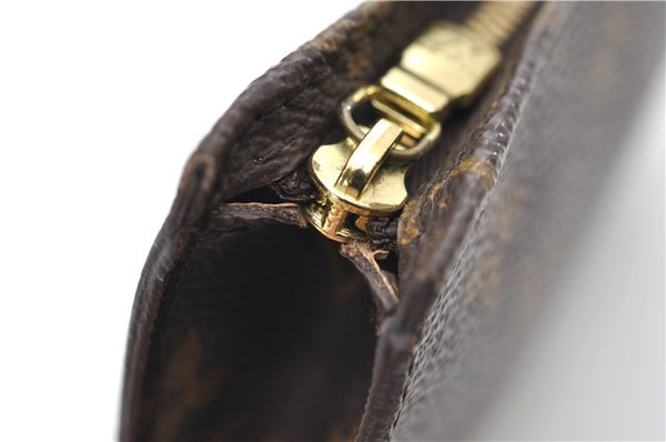 Authentic Louis Vuitton Monogram Pouch For Bucket PM LV 8816D