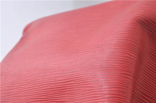 Auth LOUIS VUITTON Epi Petit Noe Bi-color Black x Red M44172 Shoulder Bag 8817C