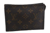 Auth Louis Vuitton Monogram Poche Toilette 15 Cosmetics Pouch M47546 LV 8818D