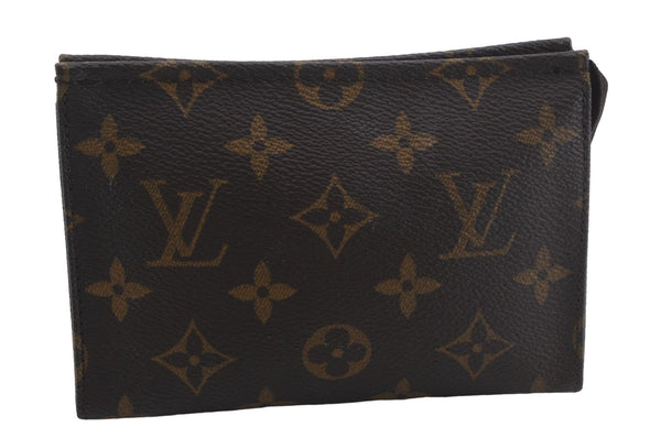 Auth Louis Vuitton Monogram Poche Toilette 15 Cosmetics Pouch M47546 LV 8818D