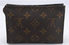 Auth Louis Vuitton Monogram Poche Toilette 15 Cosmetics Pouch M47546 LV 8818D