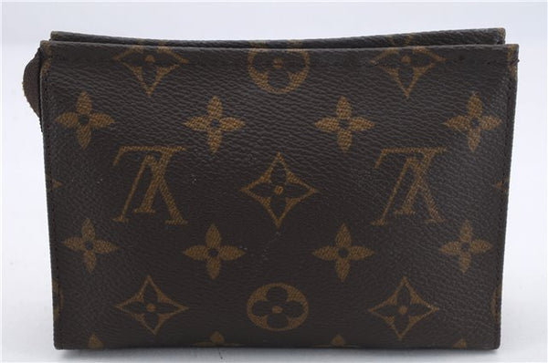 Auth Louis Vuitton Monogram Poche Toilette 15 Cosmetics Pouch M47546 LV 8818D