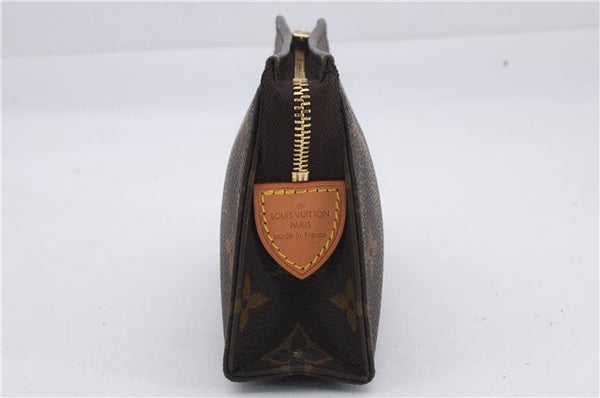 Auth Louis Vuitton Monogram Poche Toilette 15 Cosmetics Pouch M47546 LV 8818D