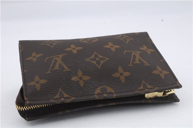 Auth Louis Vuitton Monogram Poche Toilette 15 Cosmetics Pouch M47546 LV 8818D