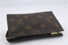 Auth Louis Vuitton Monogram Poche Toilette 15 Cosmetics Pouch M47546 LV 8818D