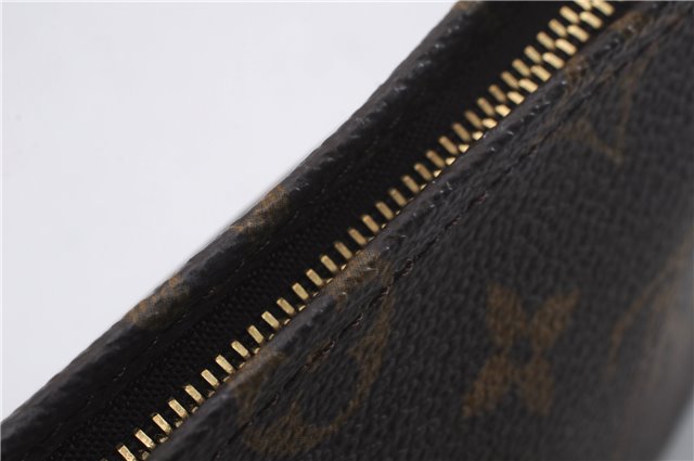 Auth Louis Vuitton Monogram Poche Toilette 15 Cosmetics Pouch M47546 LV 8818D