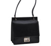 Authentic GUCCI Shoulder Hand Bag Purse Leather Black 8820D