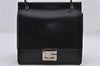 Authentic GUCCI Shoulder Hand Bag Purse Leather Black 8820D