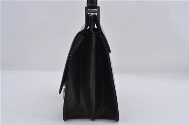 Authentic GUCCI Shoulder Hand Bag Purse Leather Black 8820D