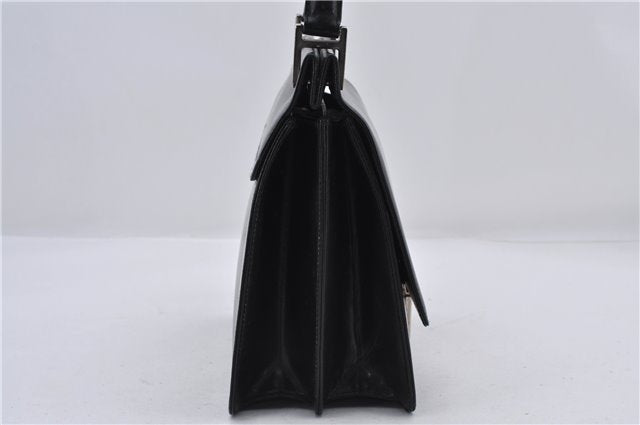 Authentic GUCCI Shoulder Hand Bag Purse Leather Black 8820D