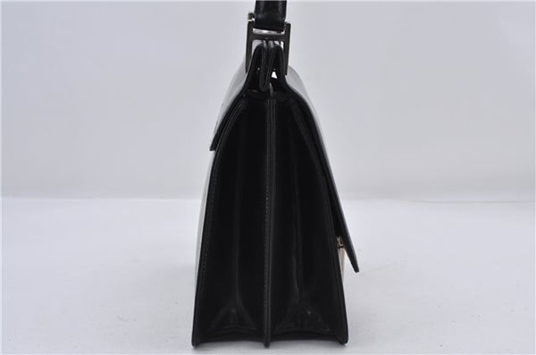 Authentic GUCCI Shoulder Hand Bag Purse Leather Black 8820D