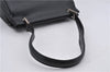Authentic GUCCI Shoulder Hand Bag Purse Leather Black 8820D