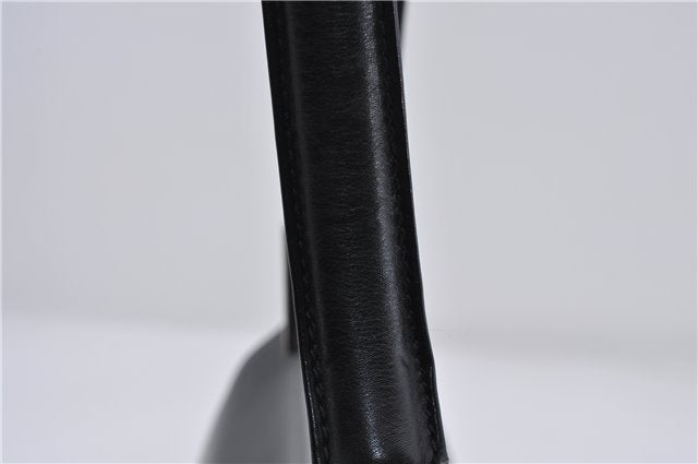 Authentic GUCCI Shoulder Hand Bag Purse Leather Black 8820D