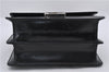 Authentic GUCCI Shoulder Hand Bag Purse Leather Black 8820D