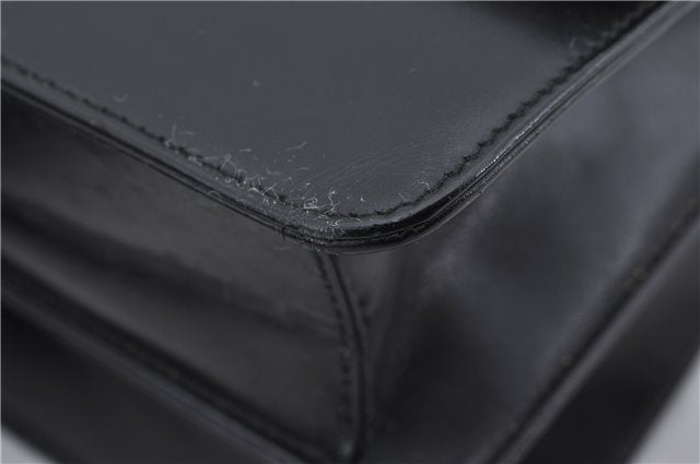 Authentic GUCCI Shoulder Hand Bag Purse Leather Black 8820D