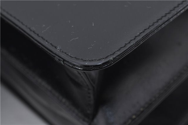 Authentic GUCCI Shoulder Hand Bag Purse Leather Black 8820D