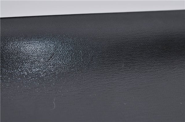 Authentic GUCCI Shoulder Hand Bag Purse Leather Black 8820D