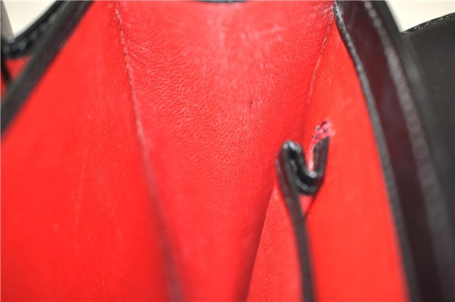 Authentic GUCCI Shoulder Hand Bag Purse Leather Black 8820D