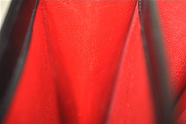 Authentic GUCCI Shoulder Hand Bag Purse Leather Black 8820D