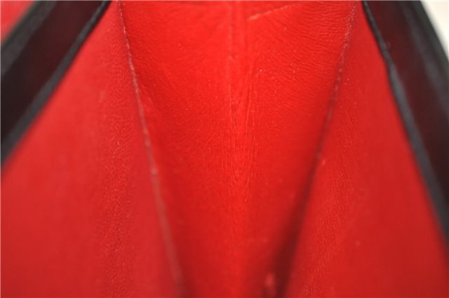 Authentic GUCCI Shoulder Hand Bag Purse Leather Black 8820D