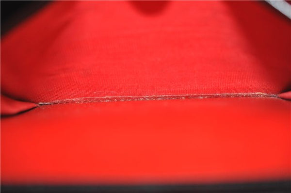 Authentic GUCCI Shoulder Hand Bag Purse Leather Black 8820D