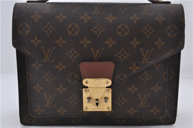 Authentic Louis Vuitton Monogram Monceau 2Way Shoulder Hand Bag M51185 LV 8822D