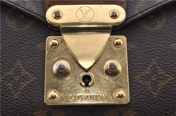 Authentic Louis Vuitton Monogram Monceau 2Way Shoulder Hand Bag M51185 LV 8822D