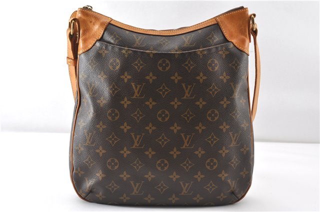 Authentic Louis Vuitton Monogram Odeon MM Shoulder Cross Bag M56389 LV 8822F