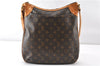 Authentic Louis Vuitton Monogram Odeon MM Shoulder Cross Bag M56389 LV 8822F