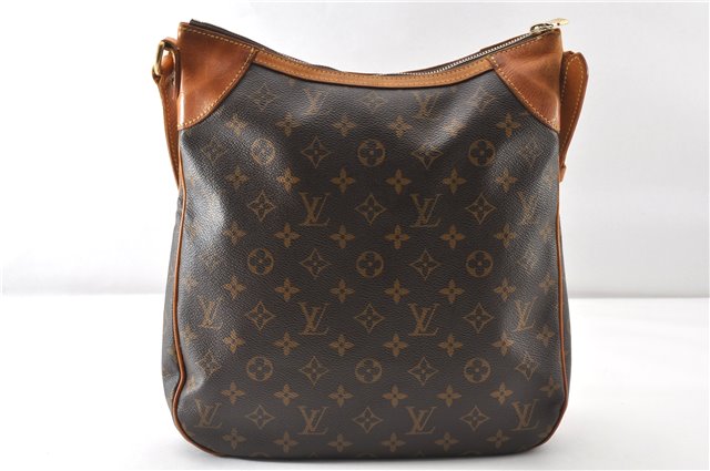 Authentic Louis Vuitton Monogram Odeon MM Shoulder Cross Bag M56389 LV 8822F