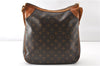 Authentic Louis Vuitton Monogram Odeon MM Shoulder Cross Bag M56389 LV 8822F