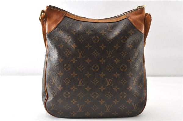 Authentic Louis Vuitton Monogram Odeon MM Shoulder Cross Bag M56389 LV 8822F