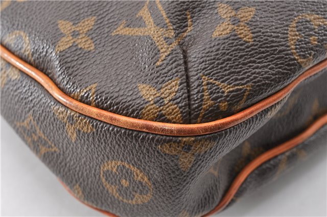 Authentic Louis Vuitton Monogram Odeon MM Shoulder Cross Bag M56389 LV 8822F