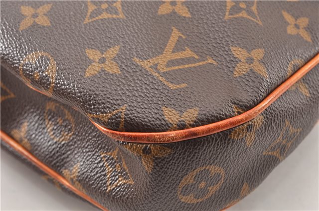 Authentic Louis Vuitton Monogram Odeon MM Shoulder Cross Bag M56389 LV 8822F