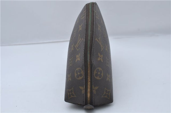 Louis Vuitton Monogram Trousse Demi Ronde 23 Cosmetic Pouch M47520 Junk 8826D