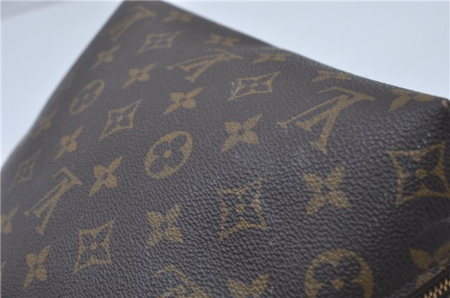 Louis Vuitton Monogram Trousse Demi Ronde 23 Cosmetic Pouch M47520 Junk 8826D