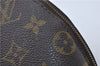 Louis Vuitton Monogram Trousse Demi Ronde 23 Cosmetic Pouch M47520 Junk 8826D