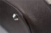 Authentic BURBERRY Vintage Nova Check Canvas Leather Hand Bag Beige Brown 8827D