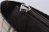 Authentic BURBERRY Vintage Nova Check Canvas Leather Hand Bag Beige Brown 8827D