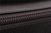 Authentic BURBERRY Vintage Nova Check Canvas Leather Hand Bag Beige Brown 8827D