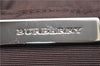 Authentic BURBERRY Vintage Nova Check Canvas Leather Hand Bag Beige Brown 8827D